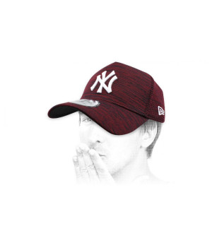 gorra NY granate jaspeado Engineered NY maroon cardinal black